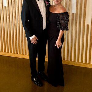 Formal Black Dress, Xscape, size 12 and 12 petite